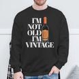 Botella Deino Clásica Divertida Con Texto I Not Old I'mintage Camisa de entrenamiento Regalos para ancianos