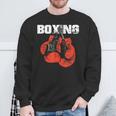 Boxeo Diseño Guantes De Boxeo Artista Marcial Camisa de entrenamiento Regalos para ancianos