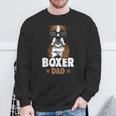 Boxer Papa Dog Sweatshirt Geschenke für alte Männer