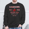 Boxing KbgKamogawa Boxing Gym Since1950 Sweatshirt Gifts for Old Men