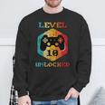This Boy Is Now Double Digits 10Th Birthday Year Vintage Sweatshirt Gifts for Old Men