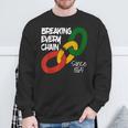 Breaking Every Chain Since 1865 Junenth Freedom Sweatshirt Gifts for Old Men