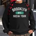 Brooklyn Nueva York Nyc New York Vintage Athletic Spanish Sweatshirt Gifts for Old Men