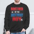 Brother Of Birthday Boy Costume Spider Web Birthday Party Sweatshirt Gifts for Old Men