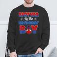 Brother Of The Birthday Boy Spider Family Matching Sweatshirt Gifts for Old Men