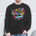 Bruh It's Test Day You Got This Testing Day Teacher Sweatshirt Gifts for Old Men
