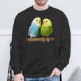 Budgie Pet Parrot Bird Sweatshirt Geschenke für alte Männer