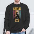 Caitlin Basketball 22 For Basketball Lovers Sweatshirt Gifts for Old Men