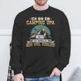 Camper Grandpa Camping Camper Caravan Sweatshirt Geschenke für alte Männer