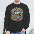 Candy Security Candy Land Costume Candyland Party Sweatshirt Gifts for Old Men