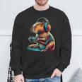 Capybara Video Games Capybara Sweatshirt Gifts for Old Men