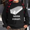 Card Catalog Never Forget Library Librarian Sweatshirt Gifts for Old Men