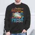 Caribbean Cruise Squad 2024 Family Matching Group Vacation Sweatshirt Gifts for Old Men