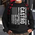Castro Last Name Surname Team Castro Family Reunion Sweatshirt Gifts for Old Men