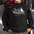 The Cat Whisperer Cat Lover Sweatshirt Gifts for Old Men