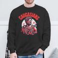 Caucasians Vintage Sword Caucasian Pride Sweatshirt Gifts for Old Men