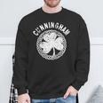 Celtic Theme Cunningham Irish Family Name Sweatshirt Gifts for Old Men