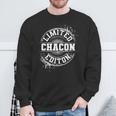 Chacon Surname Family Tree Birthday Reunion Idea Sweatshirt Gifts for Old Men