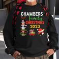 Chambers Family Name Chambers Family Christmas Sweatshirt Gifts for Old Men