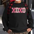 Chenille Patch Sparkling Xoxo Valentine Day Heart Love Sweatshirt Gifts for Old Men
