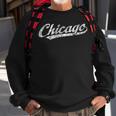 Chicago Illinois Il Vintage Sports Retro Sweatshirt Gifts for Old Men