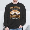 Children's Mir Reichts Ich Geh Meine Hamster Streicheln Sweatshirt Geschenke für alte Männer