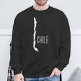 Chile Map Sweatshirt Gifts for Old Men