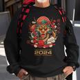 Chinese Lunar New Year Traits Asian 2024 Year Of The Dragon Sweatshirt Gifts for Old Men