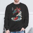 Chinese New Year 2024 Dragon Great Wave Year Of The Dragon Sweatshirt Gifts for Old Men