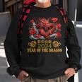Chinese New Year 2024 Year Of The Dragon Happy New Year 2024 Sweatshirt Gifts for Old Men