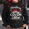 Christmas 2023 Cousin Crew Family Santa Hat Xmas Pajama Sweatshirt Gifts for Old Men