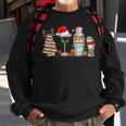 Christmas Cocktail Espresso Martini Drinking Party Bartender Sweatshirt Gifts for Old Men