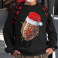 Christmas Football Team Santa Sports For Boys Sweatshirt Gifts for Old Men