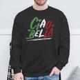 Ciao Bella Italy Flag Italian Sweatshirt Geschenke für alte Männer