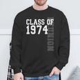 Class Of 1974 50Th Reunion High School Senior Graduation Sweatshirt Gifts for Old Men