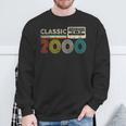 Classic 2000 Retro Birthday Idea 2000 Cassette Tape Vintage Sweatshirt Gifts for Old Men