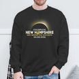 Colebrook New Hampshire Nh Total Solar Eclipse 2024 Sweatshirt Gifts for Old Men