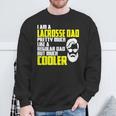 College Sports Lacrosse Player Father's Day Saying Lacrosse Sweatshirt Gifts for Old Men