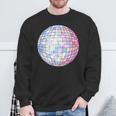 Colorful Disco Mirror Ball 1970S Retro 70S Dance Party Sweatshirt Gifts for Old Men