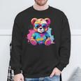 Colorful Teddy Bear Sweatshirt Gifts for Old Men