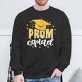 Cool Prom Squad 2024 Prom Graduation Party 2024 Sweatshirt Gifts for Old Men