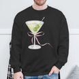 Coquette Bow With Martini Coquette Aesthetic Sweatshirt Gifts for Old Men