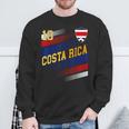 Costa Rica Flagge Costa Rican Pride Lovers Sweatshirt Geschenke für alte Männer