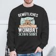 Cosy Wombat Sleep Wombat Sweatshirt Geschenke für alte Männer