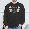 Cousin Can Bearly Wait Bear Gender Neutral Boy Baby Shower Sweatshirt Gifts for Old Men