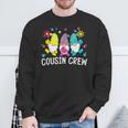 Cousin Crew Easter Bunny Gnome Family Ing Boys Girls Sweatshirt Gifts for Old Men