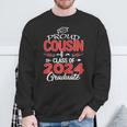 Cousin Senior 2024 Proud Cousin Of A Class Of 2024 Graduate Sweatshirt Gifts for Old Men
