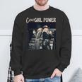 Cowgirl Power Lainey And Miranda Good Horses Country Concert Sweatshirt Gifts for Old Men