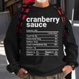 Cranberry Sauce Nutrition Facts Thanksgiving Costume Sweatshirt Gifts for Old Men