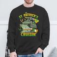 Cruisin And Boozin 2024 St Patrick Day Matching Family Sweatshirt Gifts for Old Men